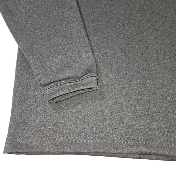 Pebble Beach Performance Men’s 1/4 Zip Pullover Gray Size Large Golf Activewear - Picture 3 of 5